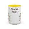 15oz Pharaoh Hound Mug, Vintage Dog Portrait Coffee Mug, Dog Lover Gift