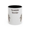 scottish-terrier-mug-black-front-1 11oz Scottish Terrier Mug, Vintage Dog Portrait Coffee Mug, Dog Lover Gift