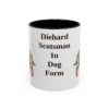 11oz Funny Scottish Terrier Mug, Diehard Scotsman In Dog Form, Vintage Dog Coffee Mug, Dog Lover Gift