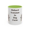 11oz Funny Scottish Terrier Mug, Diehard Scotsman In Dog Form, Vintage Dog Coffee Mug, Dog Lover Gift