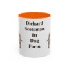 11oz Funny Scottish Terrier Mug, Diehard Scotsman In Dog Form, Vintage Dog Coffee Mug, Dog Lover Gift