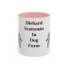 11oz Funny Scottish Terrier Mug, Diehard Scotsman In Dog Form, Vintage Dog Coffee Mug, Dog Lover Gift