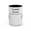 scottish-terrier-mug-latin-black-front-1 15oz Scottish Terrier Latin Mug, Scottish Terrier, Vintage Dog Coffee Mug, Dog Lover Gift