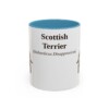 11oz Scottish Terrier Latin Mug, Scottish Terrier, Vintage Dog Coffee Mug, Dog Lover Gift