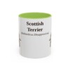 11oz Scottish Terrier Latin Mug, Scottish Terrier, Vintage Dog Coffee Mug, Dog Lover Gift