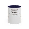 11oz Scottish Terrier Latin Mug, Scottish Terrier, Vintage Dog Coffee Mug, Dog Lover Gift
