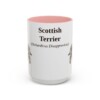scottish-terrier-mug-latin-pink-1 15oz Scottish Terrier Latin Mug, Scottish Terrier, Vintage Dog Coffee Mug, Dog Lover Gift