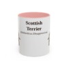 11oz Scottish Terrier Latin Mug, Scottish Terrier, Vintage Dog Coffee Mug, Dog Lover Gift