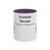 11oz Scottish Terrier Latin Mug, Scottish Terrier, Vintage Dog Coffee Mug, Dog Lover Gift