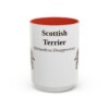 scottish-terrier-mug-latin-red-1 15oz Scottish Terrier Latin Mug, Scottish Terrier, Vintage Dog Coffee Mug, Dog Lover Gift