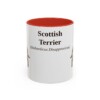 11oz Scottish Terrier Latin Mug, Scottish Terrier, Vintage Dog Coffee Mug, Dog Lover Gift