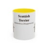 11oz Scottish Terrier Latin Mug, Scottish Terrier, Vintage Dog Coffee Mug, Dog Lover Gift