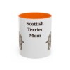 11oz Scottish Terrier Dog Mom Mug, Vintage Sketch Coffee Mug, Dog Mom Gift