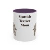 11oz Scottish Terrier Dog Mom Mug, Vintage Sketch Coffee Mug, Dog Mom Gift