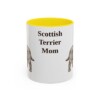 11oz Scottish Terrier Dog Mom Mug, Vintage Sketch Coffee Mug, Dog Mom Gift