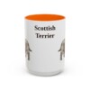 15oz Scottish Terrier Mug, Vintage Dog Portrait Coffee Mug, Dog Lover Gift