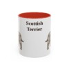 scottish-terrier-mug-red-1 11oz Scottish Terrier Mug, Vintage Dog Portrait Coffee Mug, Dog Lover Gift