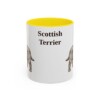 scottish-terrier-mug-yellow-1 11oz Scottish Terrier Mug, Vintage Dog Portrait Coffee Mug, Dog Lover Gift