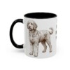 11oz Funny Sheepadoodle Mug, Big Floof Bigger Heart, Vintage Dog Coffee Mug, Dog Lover Gift