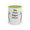 11oz Funny Sheepadoodle Mug, Big Floof Bigger Heart, Vintage Dog Coffee Mug, Dog Lover Gift