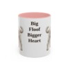 11oz Funny Sheepadoodle Mug, Big Floof Bigger Heart, Vintage Dog Coffee Mug, Dog Lover Gift