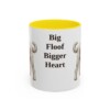 11oz Funny Sheepadoodle Mug, Big Floof Bigger Heart, Vintage Dog Coffee Mug, Dog Lover Gift
