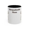 11oz Sheepadoodle Dog Mom Mug, Vintage Sketch Coffee Mug, Dog Mom Gift