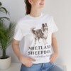 Shetland Sheepdog Latin Shirt, Vintage Dog Sketch Tee, Dog Latin Gift