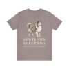 Shetland Sheepdog Latin Shirt, Vintage Dog Sketch Tee, Dog Latin Gift