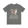 Shetland Sheepdog Latin Shirt, Vintage Dog Sketch Tee, Dog Latin Gift