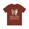 Shetland Sheepdog Latin Shirt, Vintage Dog Sketch Tee, Dog Latin Gift