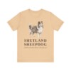 Shetland Sheepdog Latin Shirt, Vintage Dog Sketch Tee, Dog Latin Gift