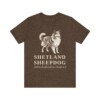 Shetland Sheepdog Latin Shirt, Vintage Dog Sketch Tee, Dog Latin Gift