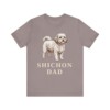Shichon Dad Shirt, Vintage Dog Sketch Tee, Dog Dad Gift