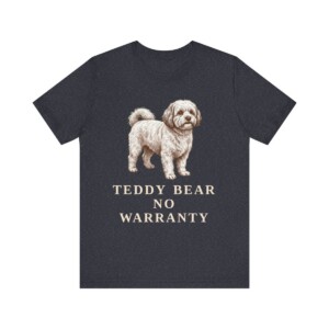 Shichon Humor Shirt, Vintage Dog Sketch Tee, Dog Humor Gift