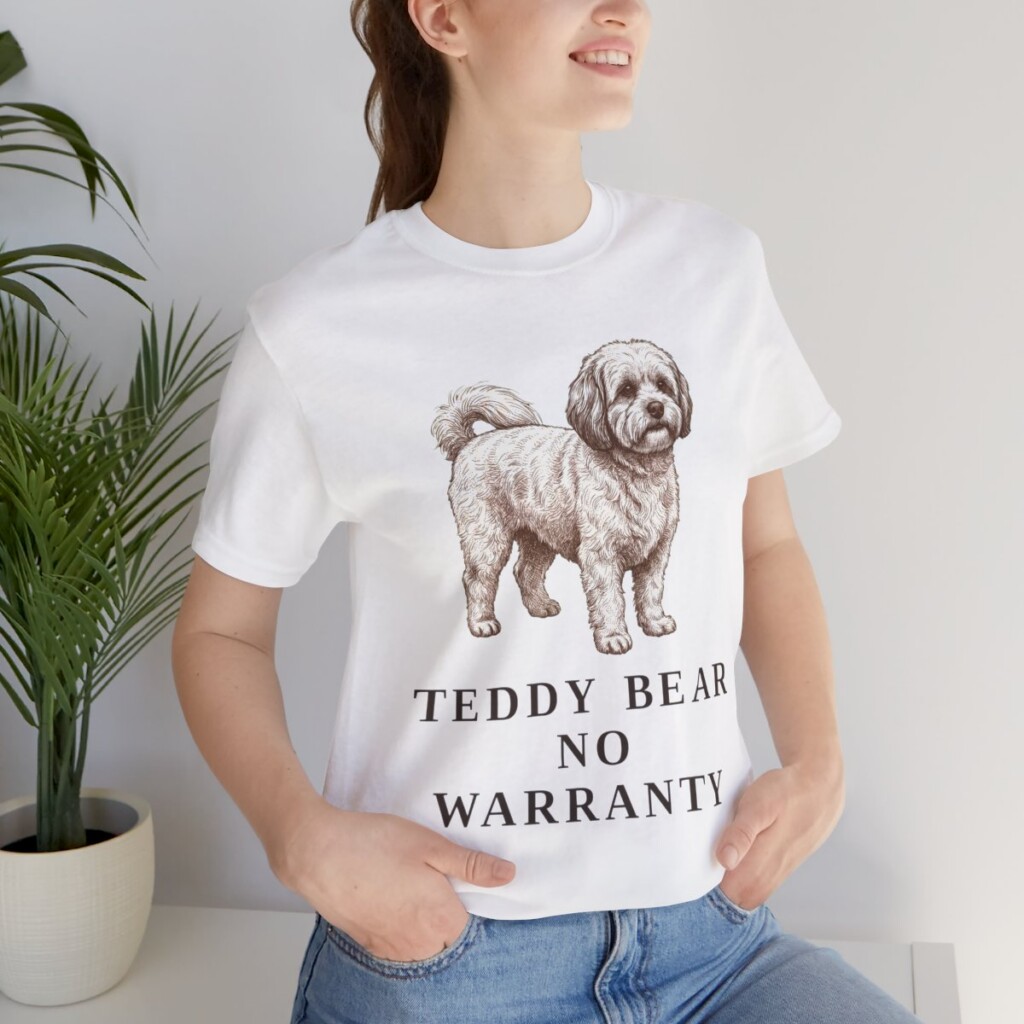 Shichon Humor Shirt, Vintage Dog Sketch Tee, Dog Humor Gift
