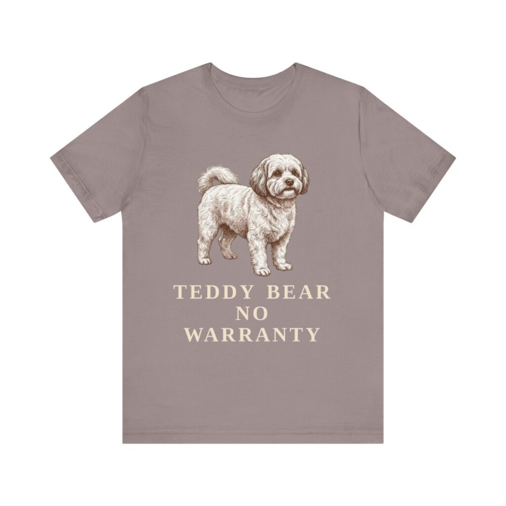 Shichon Humor Shirt, Vintage Dog Sketch Tee, Dog Humor Gift