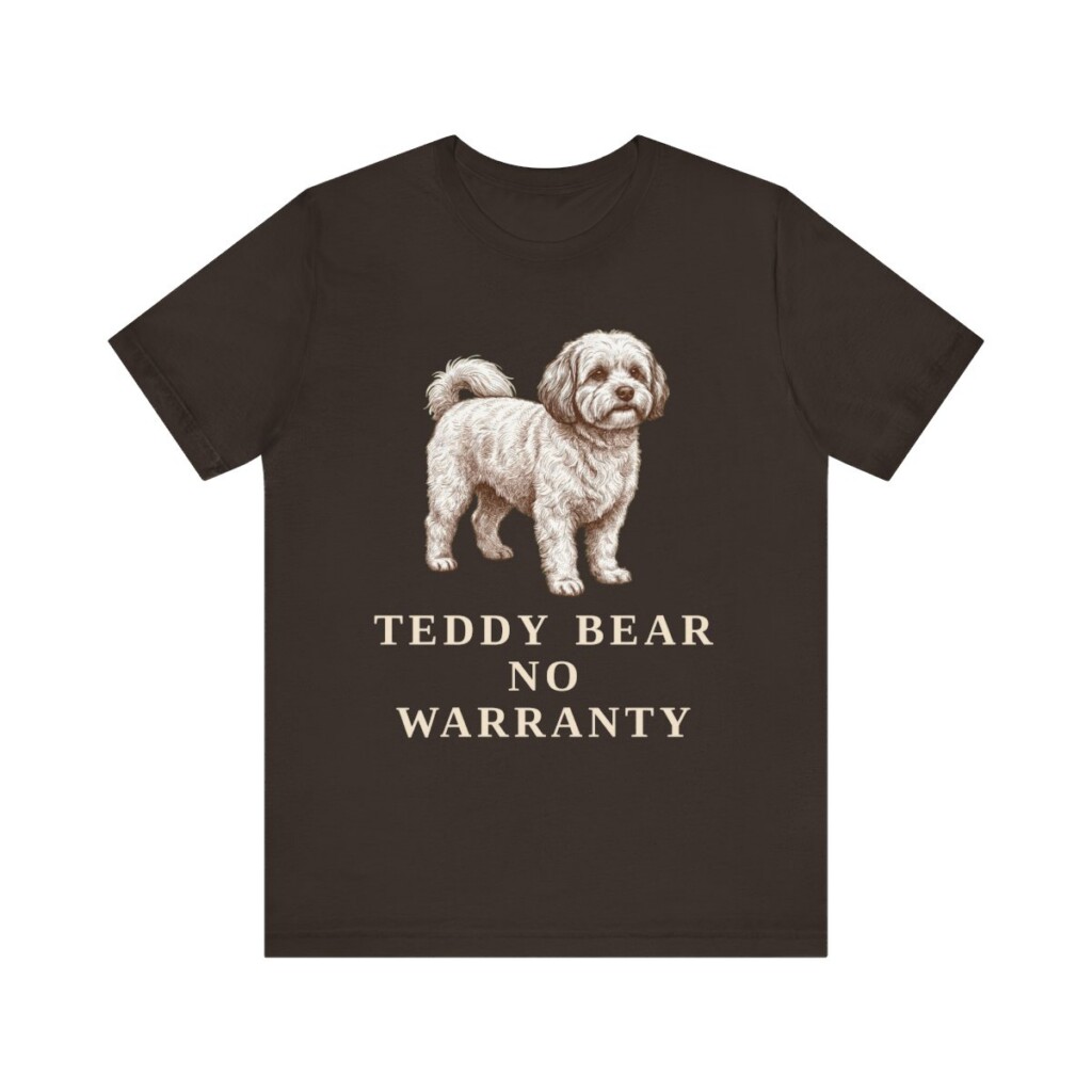 Shichon Humor Shirt, Vintage Dog Sketch Tee, Dog Humor Gift