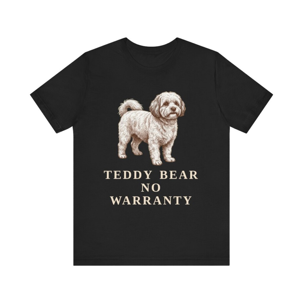 Shichon Humor Shirt, Vintage Dog Sketch Tee, Dog Humor Gift