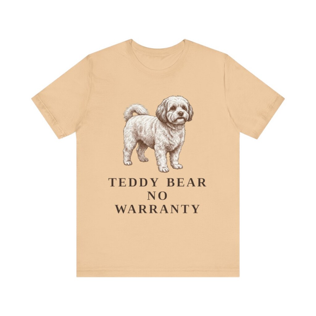 Shichon Humor Shirt, Vintage Dog Sketch Tee, Dog Humor Gift