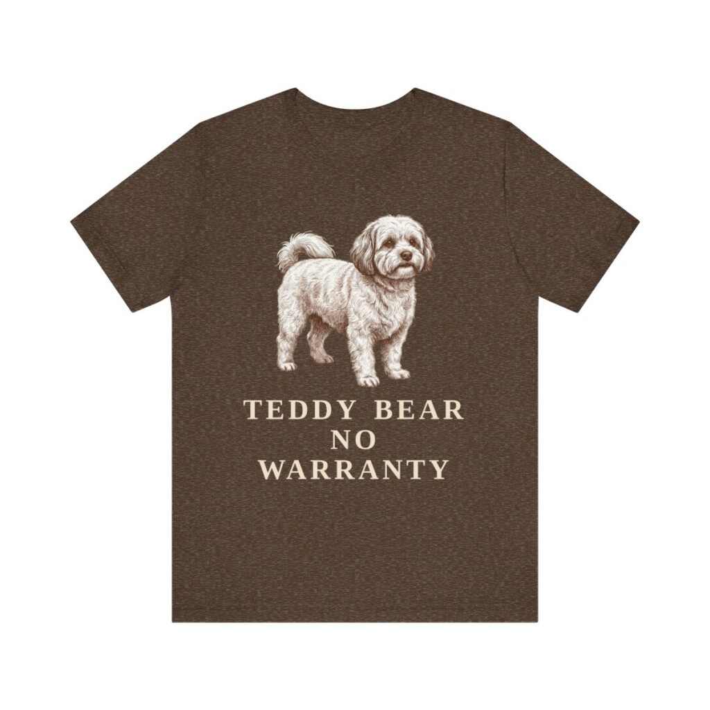 Shichon Humor Shirt, Vintage Dog Sketch Tee, Dog Humor Gift