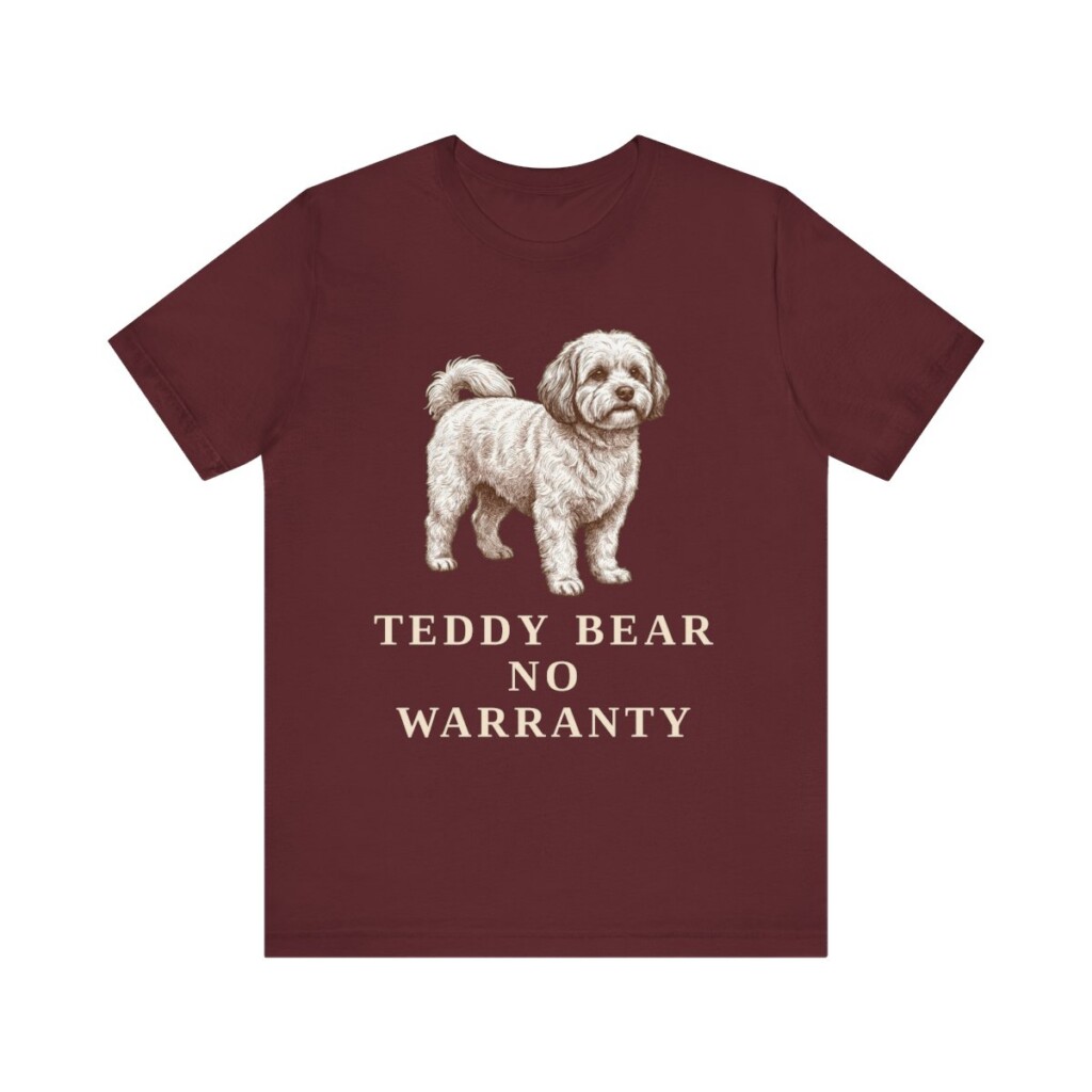 Shichon Humor Shirt, Vintage Dog Sketch Tee, Dog Humor Gift