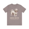 Shichon Latin Shirt, Vintage Dog Sketch Tee, Dog Latin Gift
