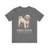 Shichon Latin Shirt, Vintage Dog Sketch Tee, Dog Latin Gift