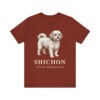 Shichon Latin Shirt, Vintage Dog Sketch Tee, Dog Latin Gift