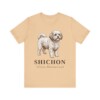 Shichon Latin Shirt, Vintage Dog Sketch Tee, Dog Latin Gift