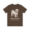 Shichon Latin Shirt, Vintage Dog Sketch Tee, Dog Latin Gift