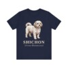 Shichon Latin Shirt, Vintage Dog Sketch Tee, Dog Latin Gift