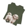 Shichon Mom Shirt, Vintage Dog Sketch Tee, Dog Mom Gift