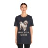 Shichon Mom Shirt, Vintage Dog Sketch Tee, Dog Mom Gift